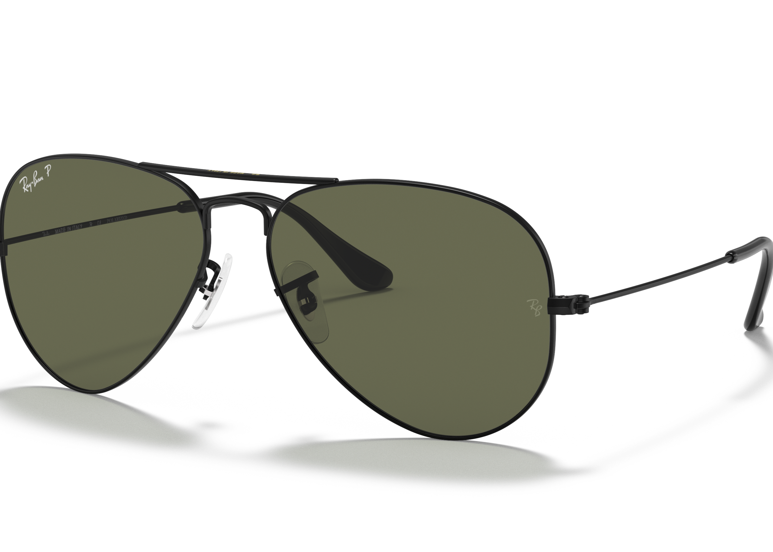 Ray Ban Aviator Classic RB3025 002/58 Black Frame Sunglasses