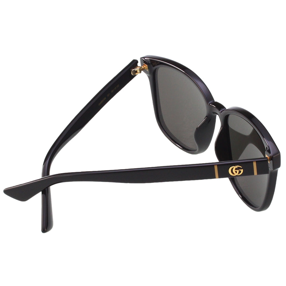 Gucci GG0637SK Marmont Logo Black Sunglasses