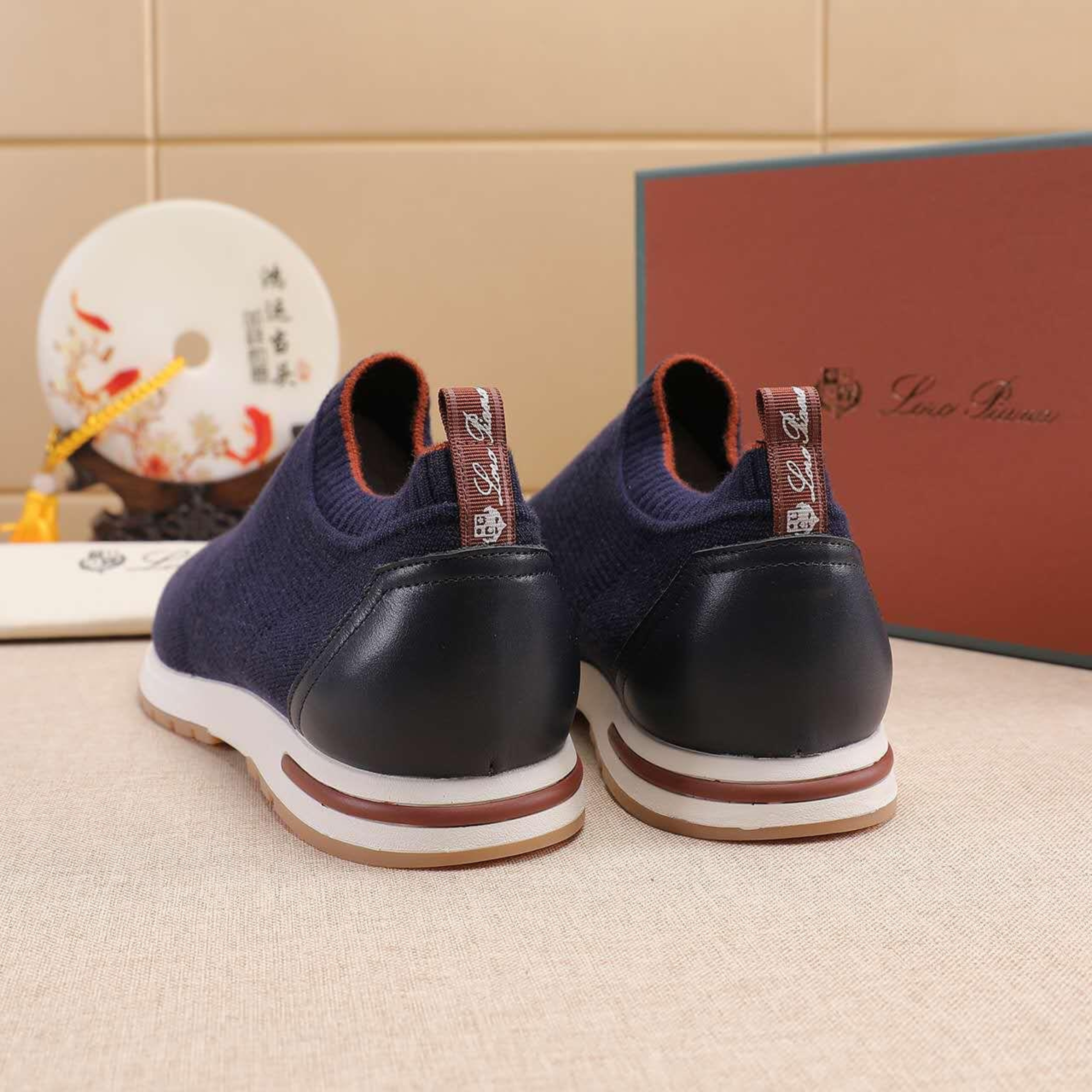 Loro Piana 360 LP Flexy Walk Sneaker - Galaxy Blue (F0VC)