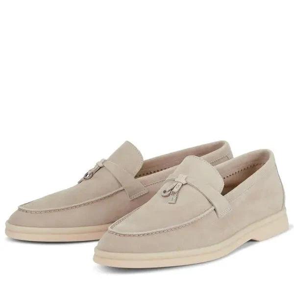 Loro Piana Summer Charm Walk Loafers - Beige (106)