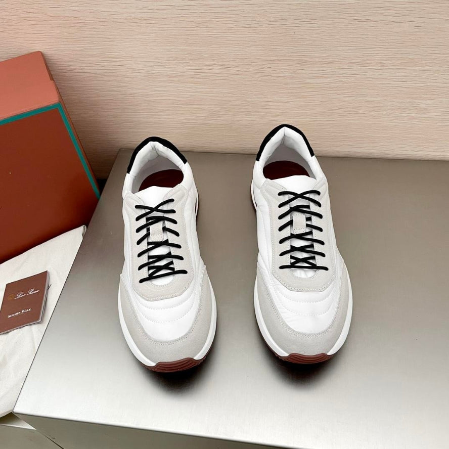 Loro Piana Week End Walk Microfibre Storm System® Sneakers - White (1000)