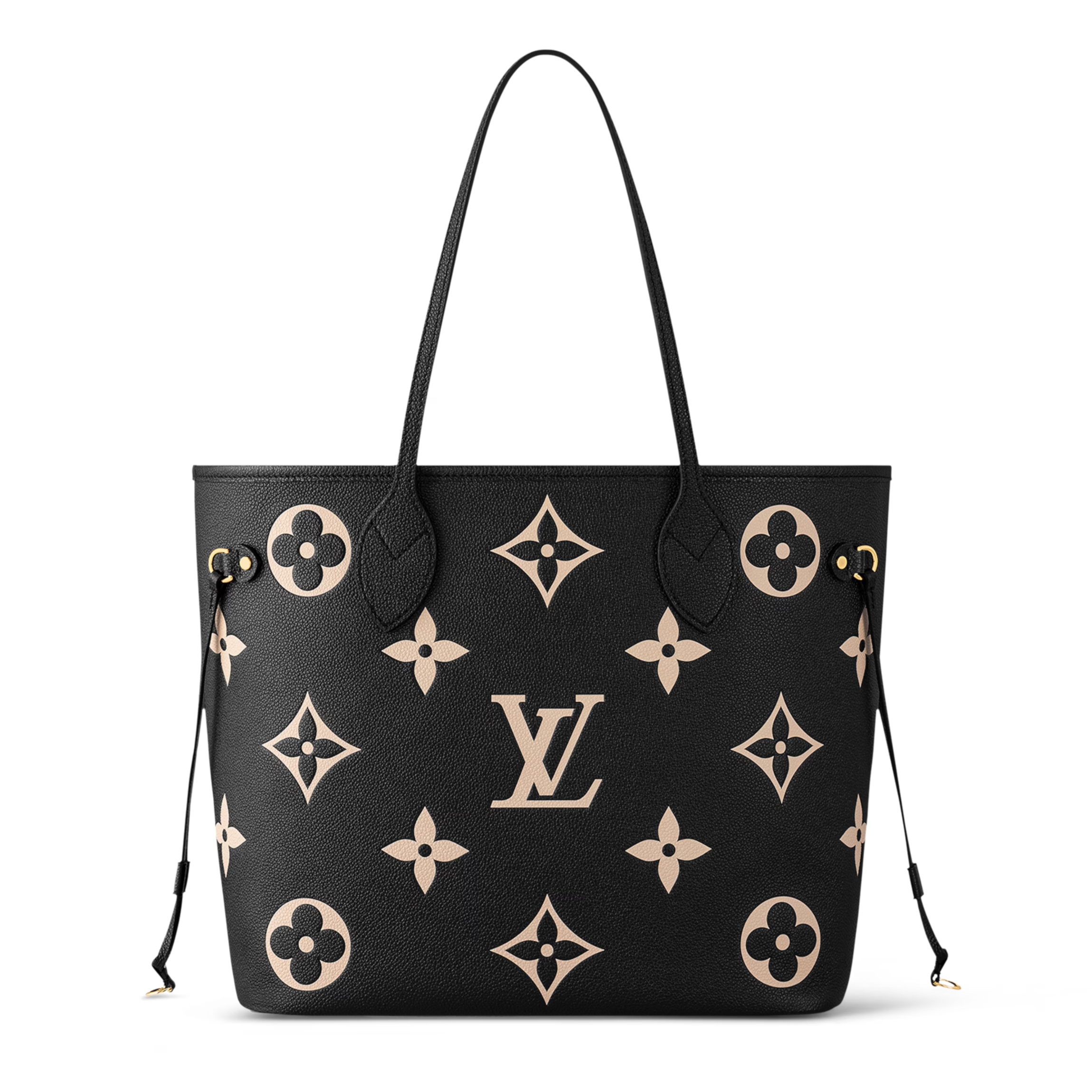 Louis Vuitton Neverfull MM Tote Bag - Black