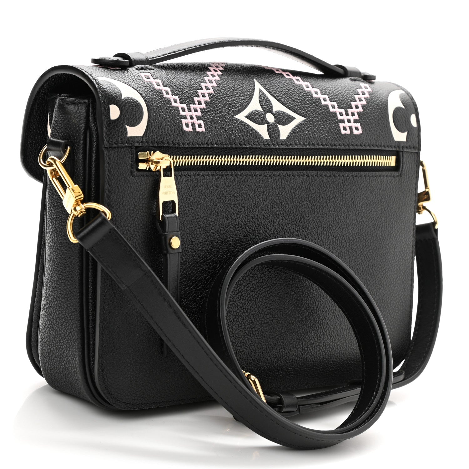 Louis Vuitton Pochette Métis Crossbody Bag - Black