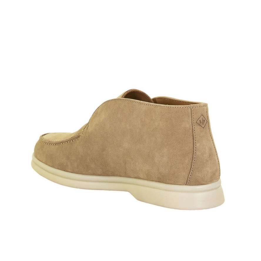 Loro Piana Open Walk The Comfort of Elegance® Ankle Boots – Light Wood Smoke (H755)