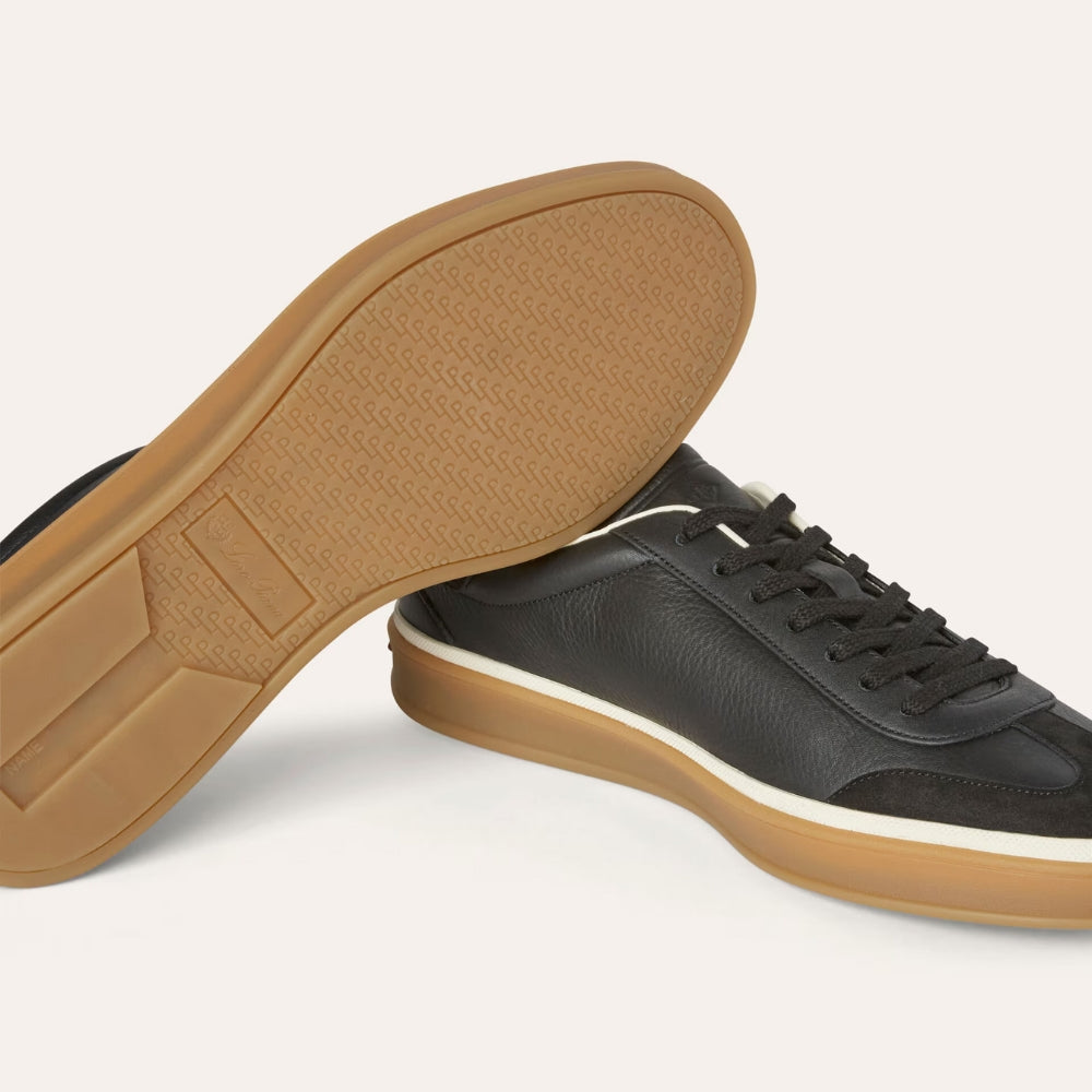 Loro Piana Tennis Walk Sneaker - Black (8000)