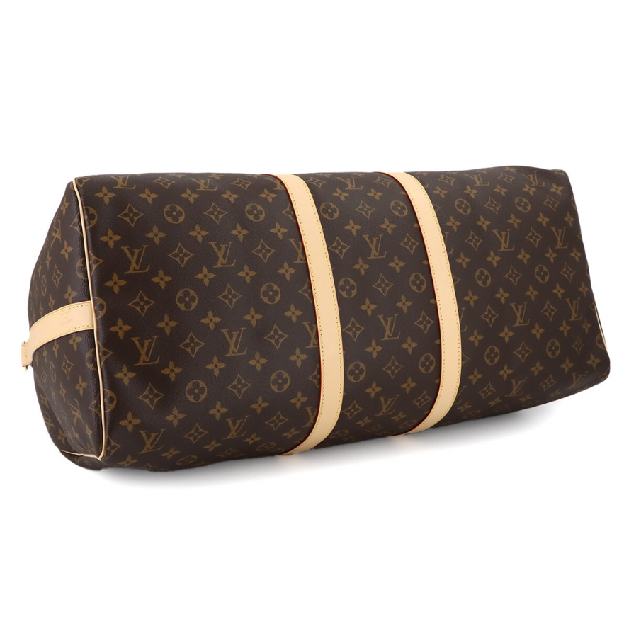 Louis Vuitton Keepall Bandoulière 45 Duffle Bag - Brown