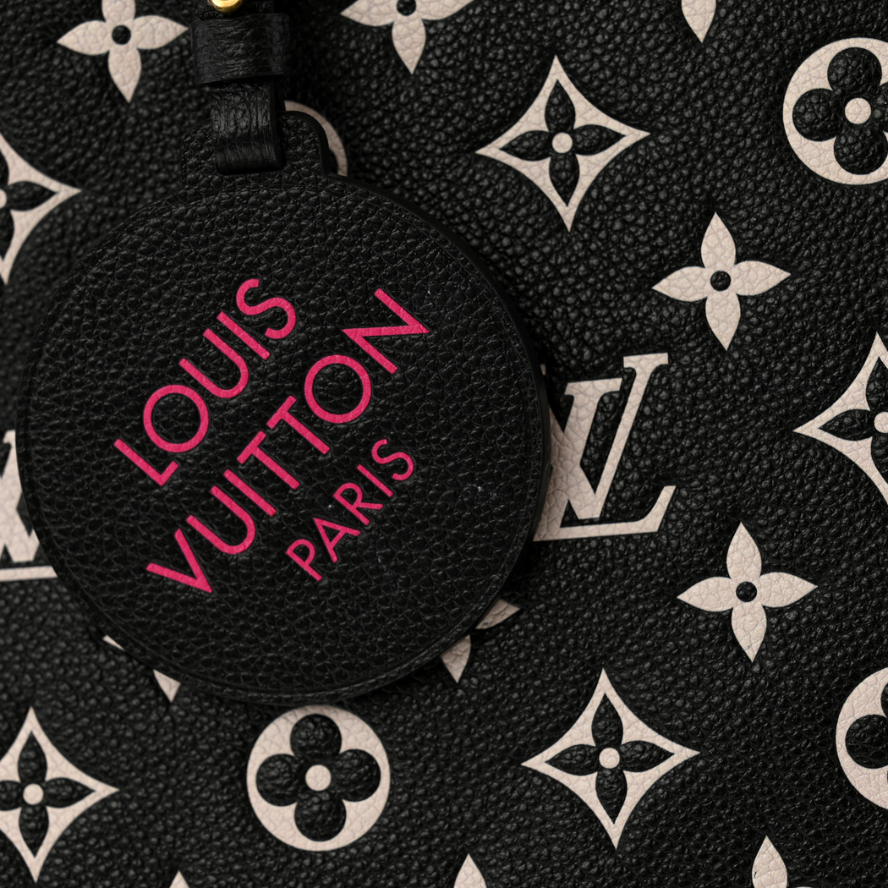 Louis Vuitton Spring In The City Neverfull MM Tote Bag - Black White Pink