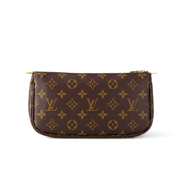 Louis Vuitton Multi Pochette Accessoires Crossbody Bag - Khaki