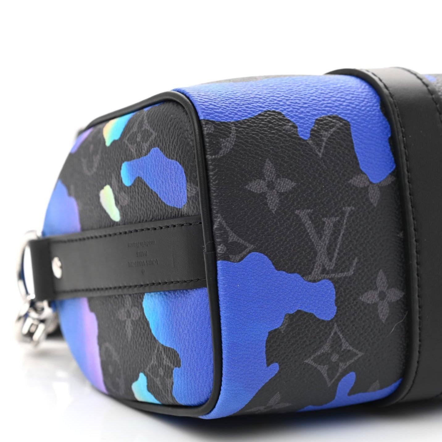 Louis Vuitton Monogram Eclipse Keepall Bandoulière 25 Handbag - Sunrise