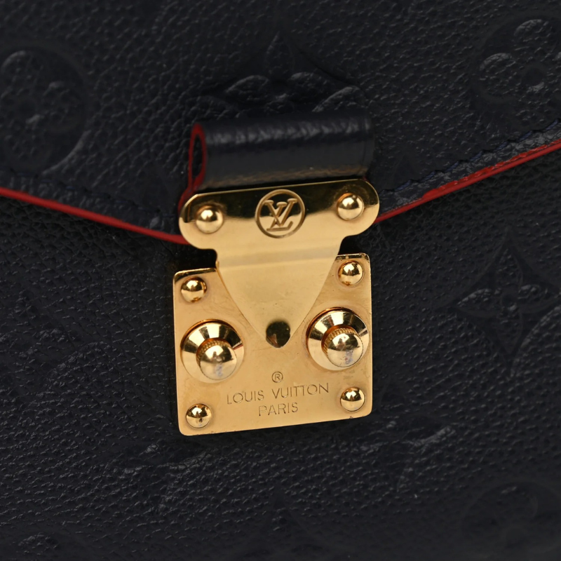 Louis Vuitton Monogram Empreinte Pochette Metis Handbag - Rouge Marine
