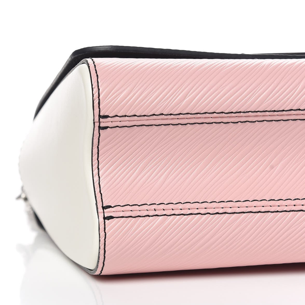 Louis Vuitton Epi Monogram Tape Twist Shoulder Bag - Rose White