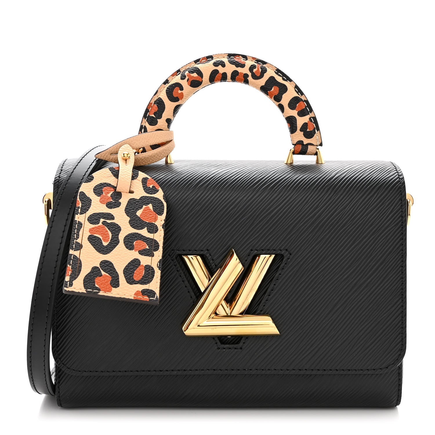 Louis Vuitton Epi Twist Wild At Heart PM Shoulder Bag - Black