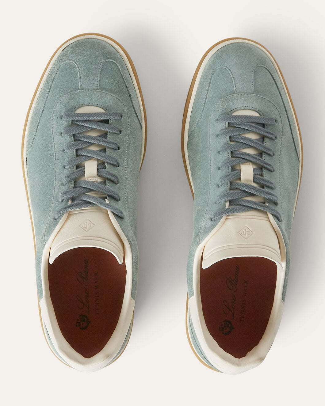 Loro Piana Tennis Walk Sneakers - Popsicle Mint (519Y)