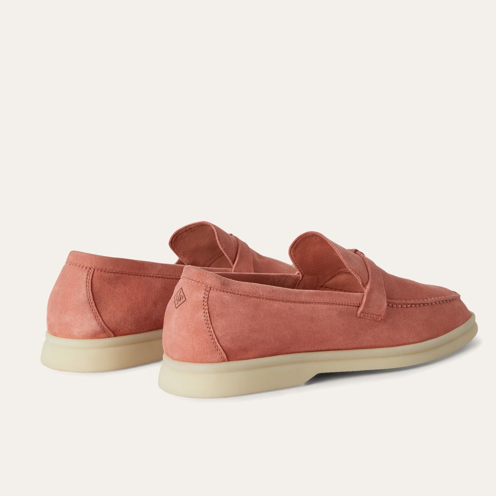 Loro Piana Summer Charms Walk Loafer Suede - Sorbet Pink (303J)