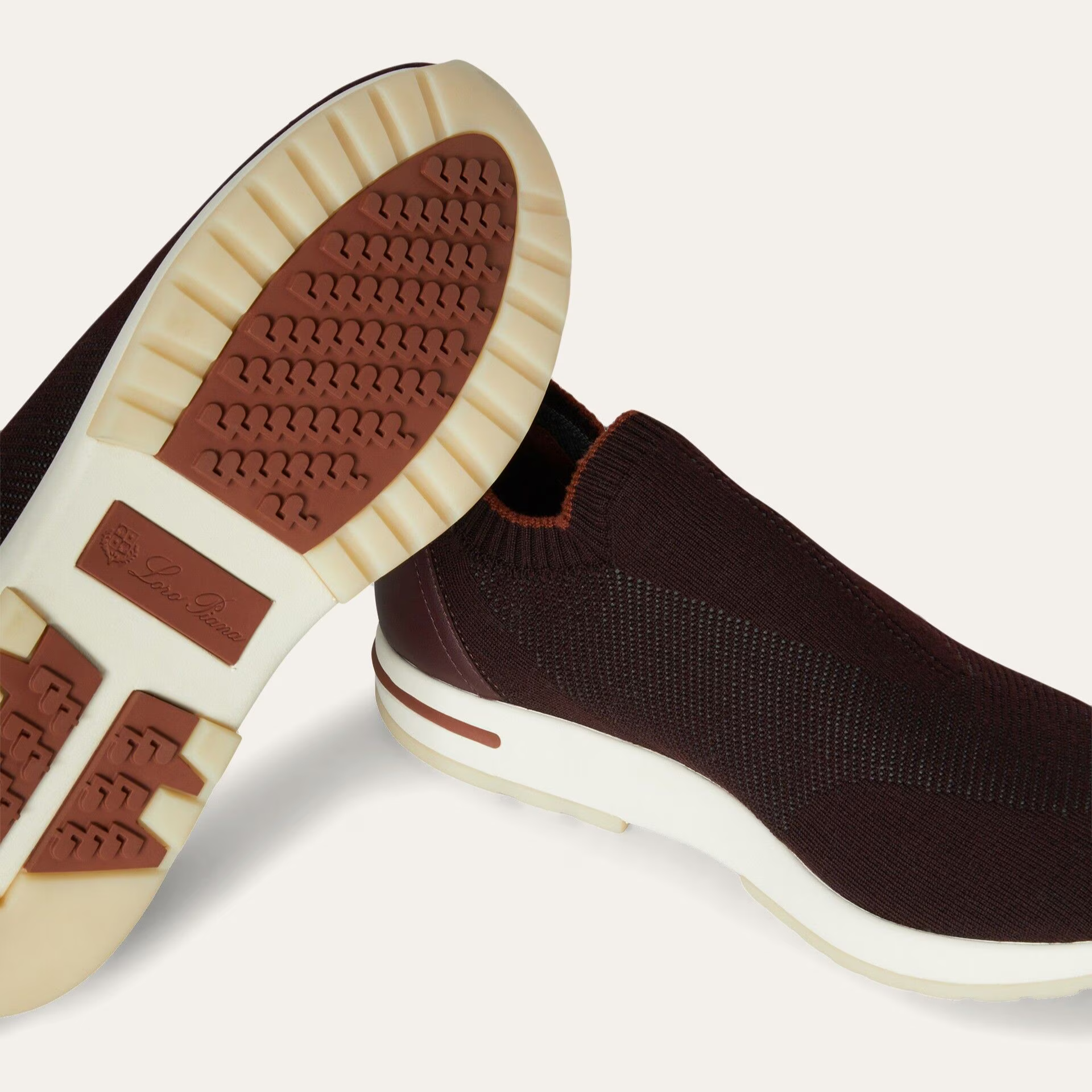 Loro Piana 360 LP Flexy Walk Wish® Wool Sneakers - Dark Claret (Q04V)