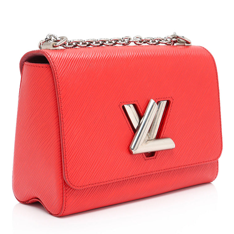 Louis Vuitton Epi Twist MM Shoulder Bag - Red