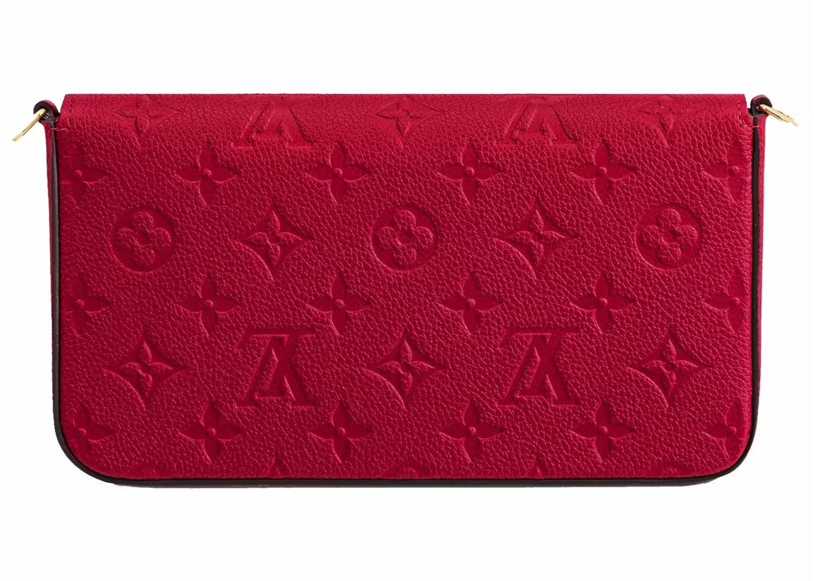 Louis Vuitton Pochette Félicie Wallet - Scarlet Red