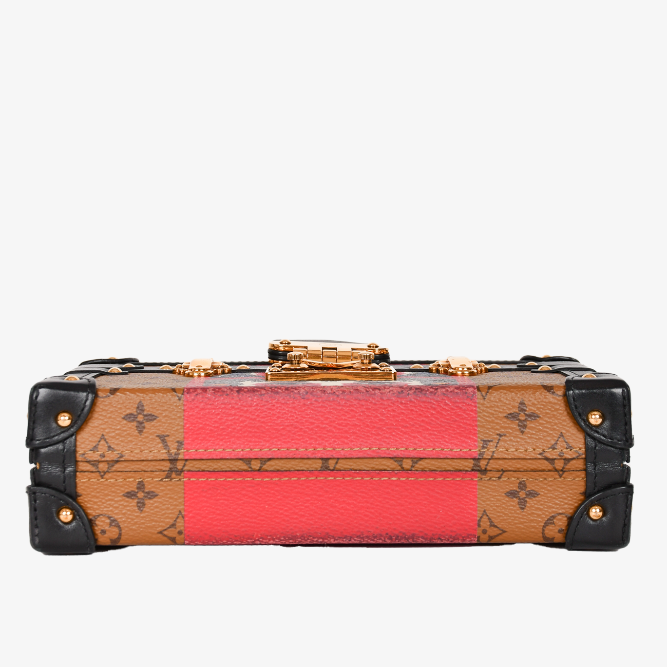 Louis Vuitton x Kansai Yamamoto Monogram Reverse Petite Malle Crossbody Bag - Brown