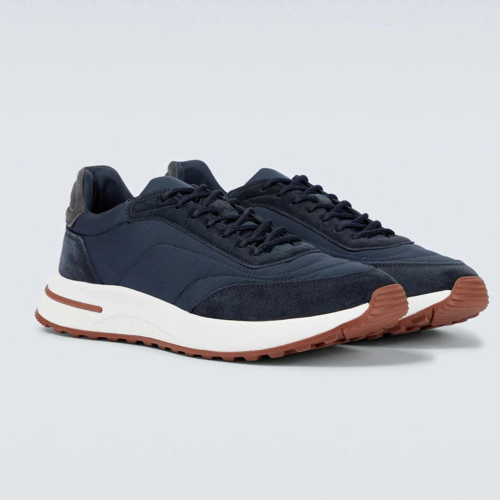 Loro Piana Week End Walk Sneakers - Navy Blue (W000)