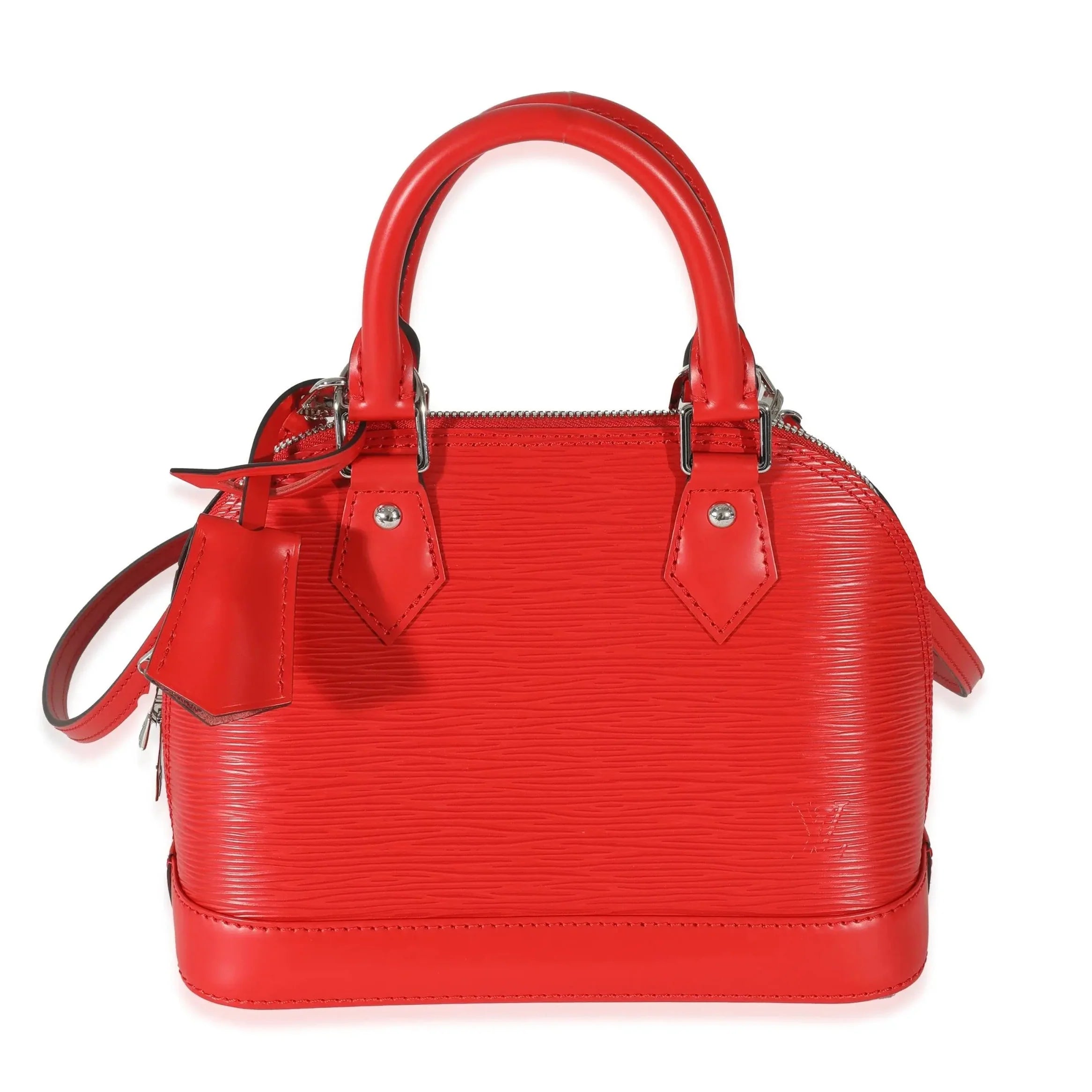 Louis Vuitton Epi Alma Nano BB Handbag - Red