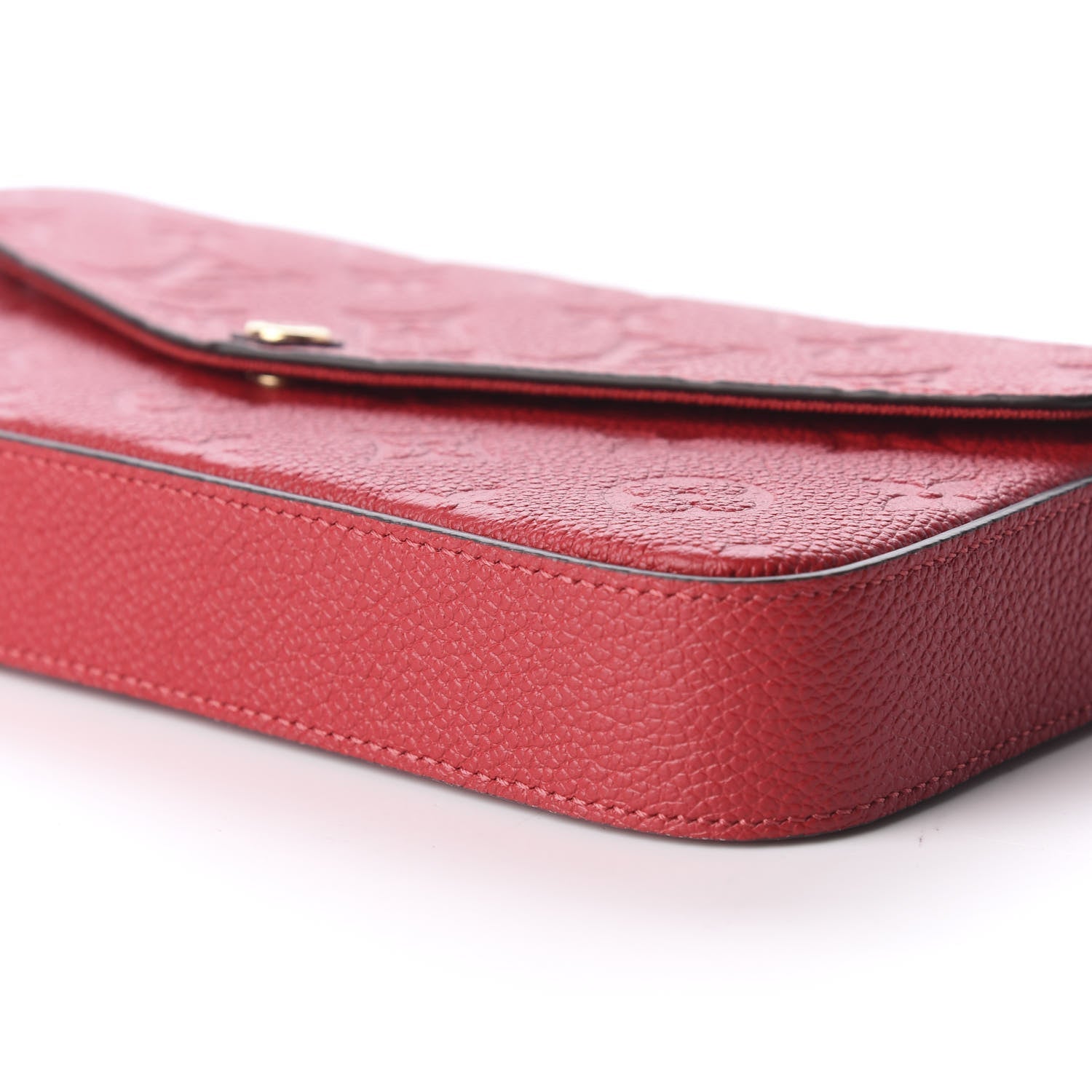 Louis Vuitton Pochette Félicie Wallet Shoulder Bag - Red