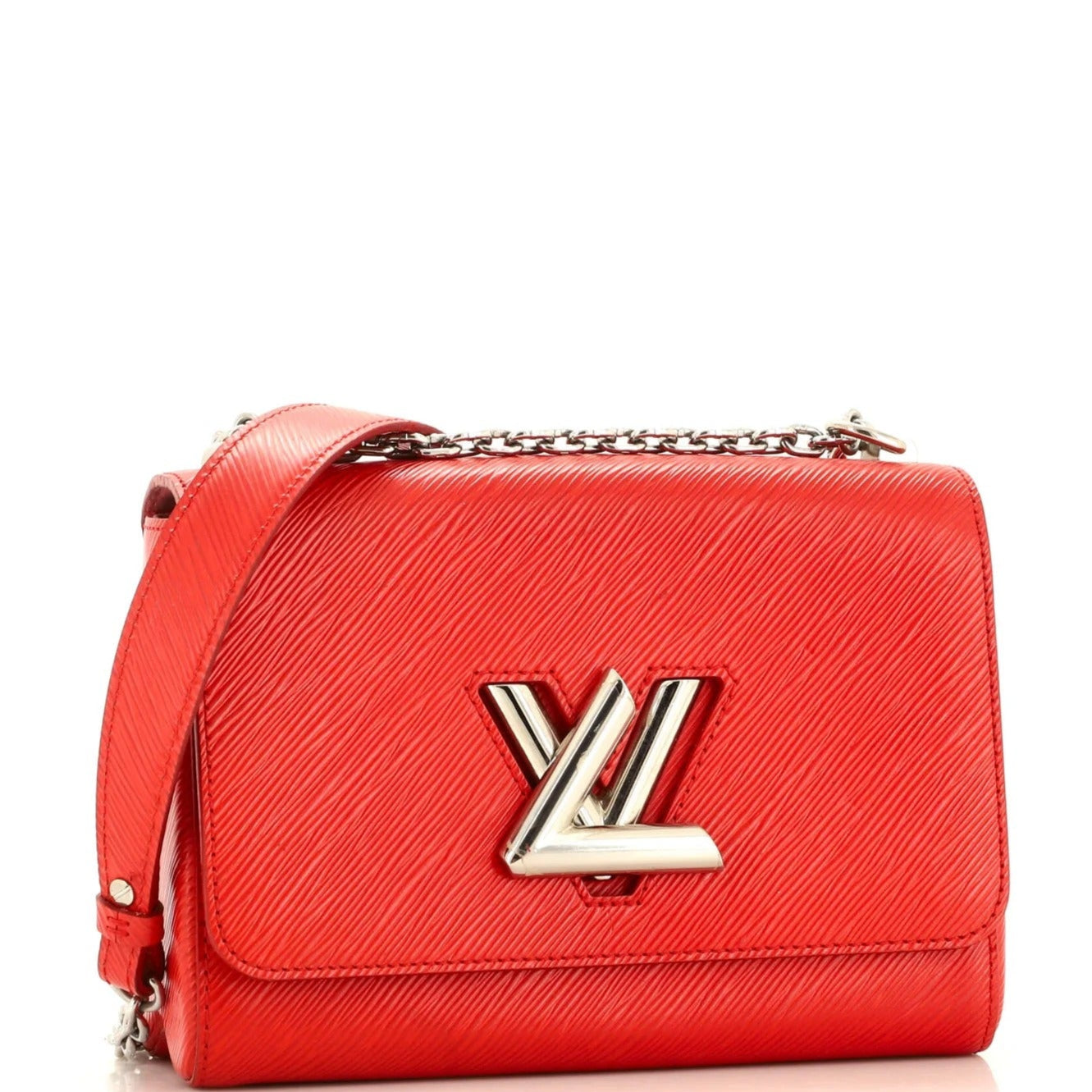 Louis Vuitton Epi Twist MM Shoulder Bag - Red