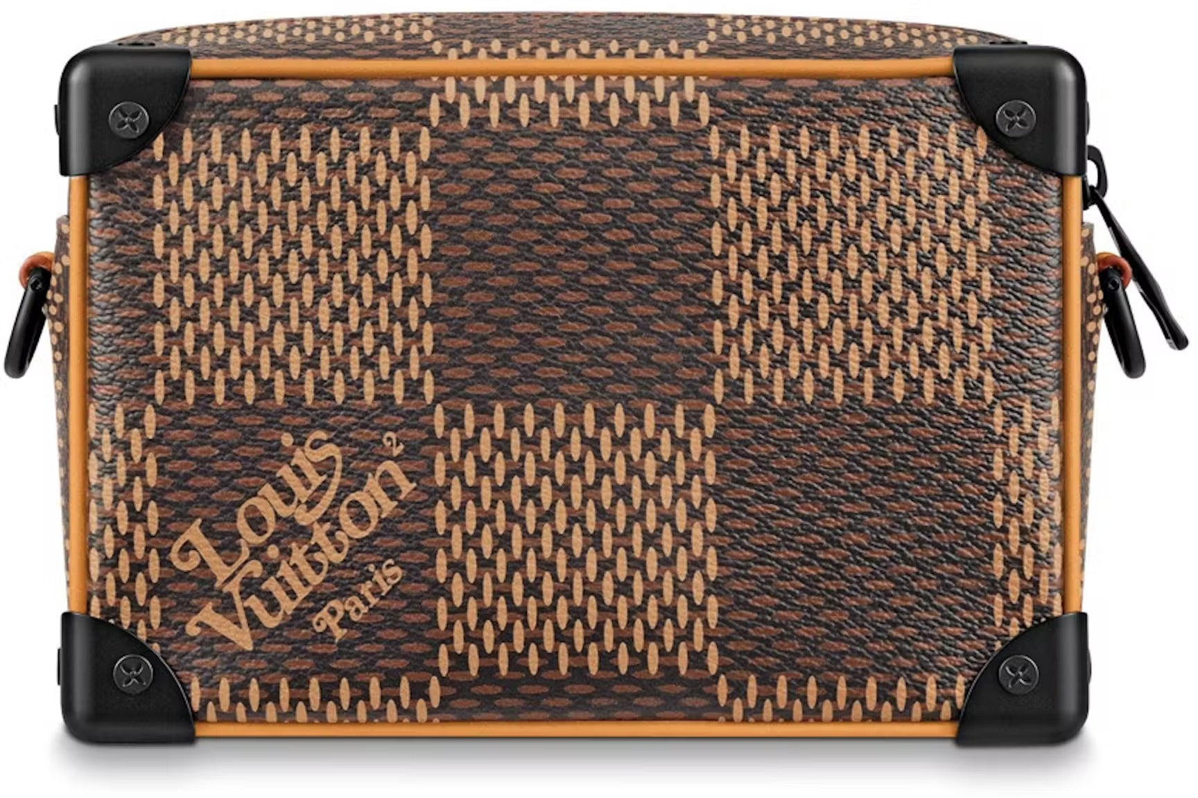 Louis Vuitton x NIGO Giant Damier Ebene Monogram Mini Soft Trunk - Monogram Brown
