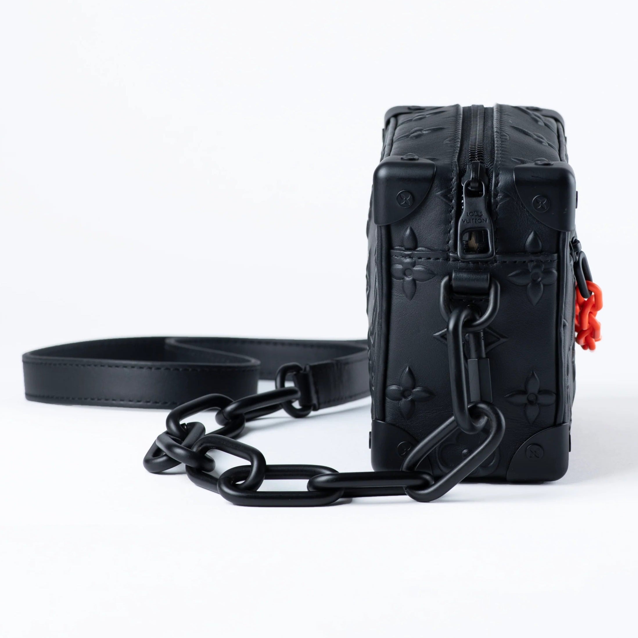 Louis Vuitton Solar Ray Mini Soft Trunk Shoulder Bag - Black