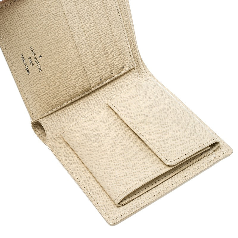 Louis Vuitton Marco Canvas Bifold Wallet - Damier Azur White