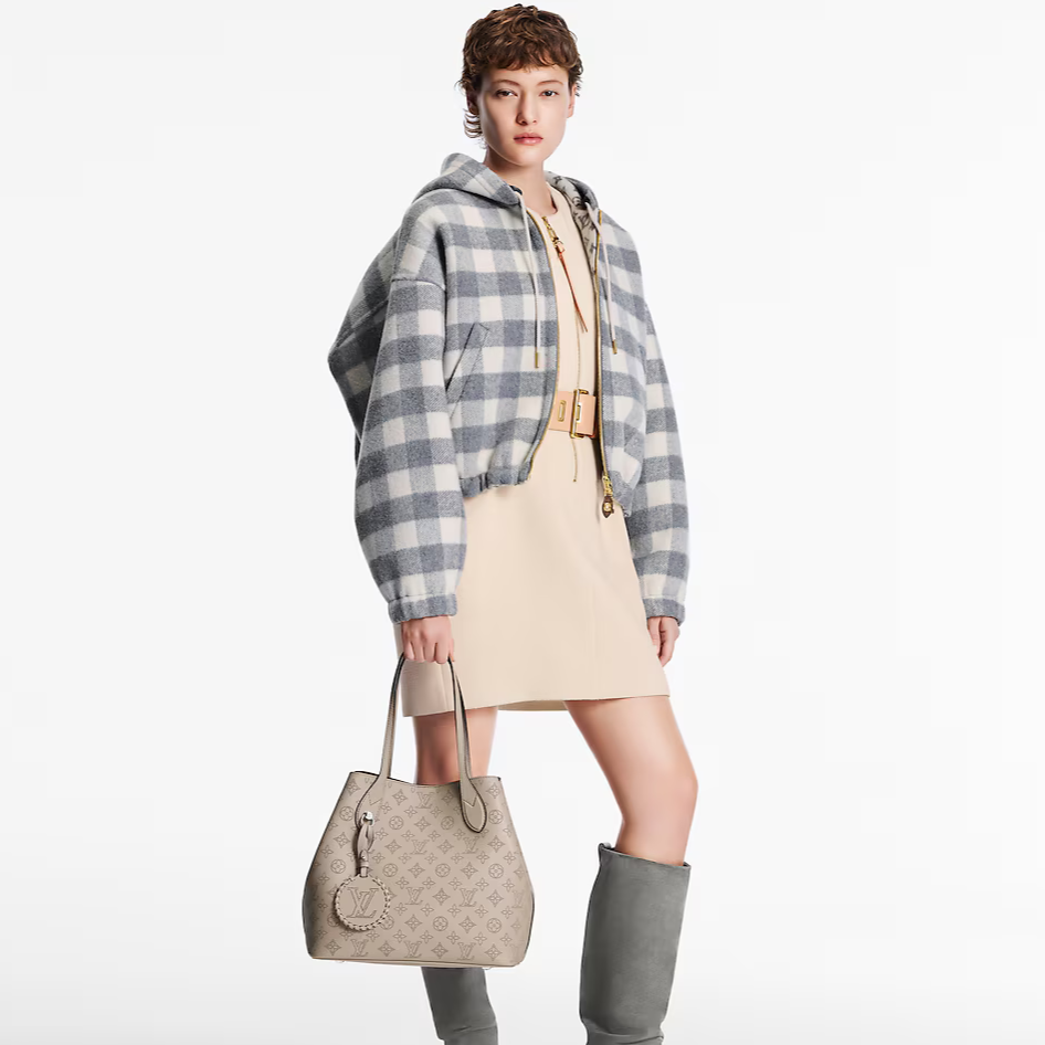 Louis Vuitton Blossom MM Tote Bag - Galet