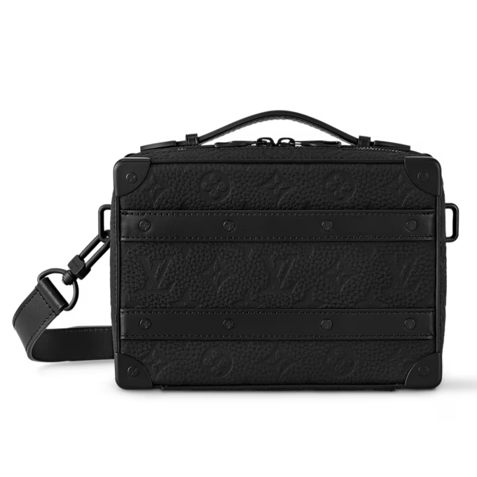 Louis Vuitton Handle Soft Trunk Handbag - Black