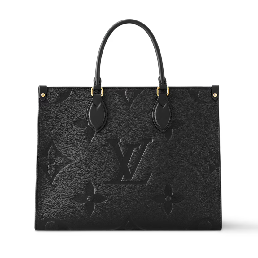 Louis Vuitton OnTheGo PM Tote Bag - Black Noir Obscur