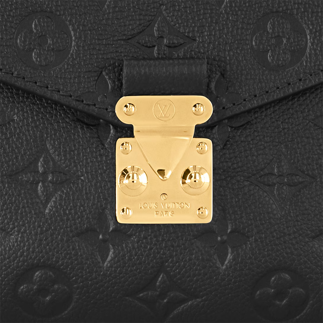 Louis Vuitton Pochette Métis Crossbody Bag - Black