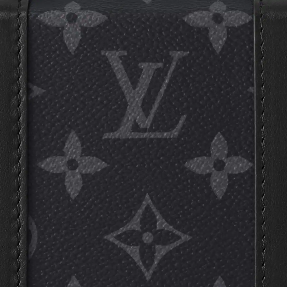 Louis Vuitton Mini Soft Trunk Wallet Monogram Eclipse - Black