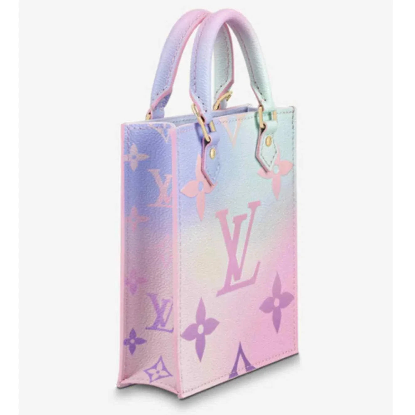 Louis Vuitton Petit Sac Plat Crossbody Shoulder Bag - Sunrise Pastel