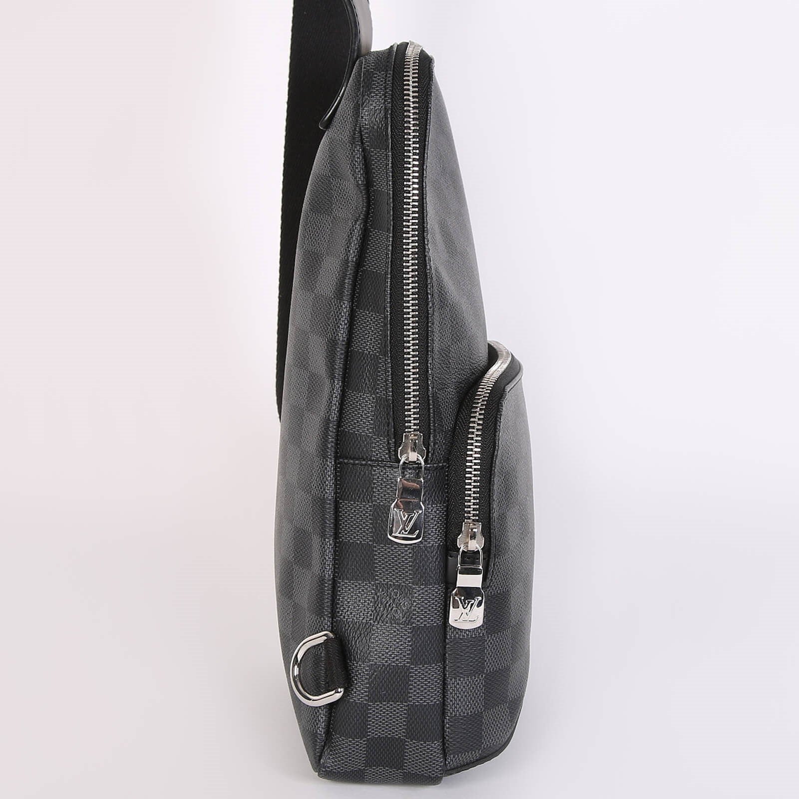 Louis Vuitton Damier Graphite Avenue Slingbag Crossbody - Black