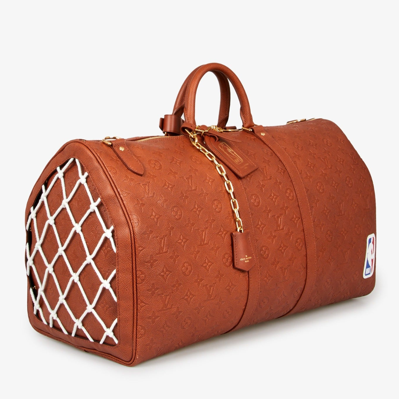 Louis Vuitton Keepall Bandoulière 55  Duffle Bag - Brown