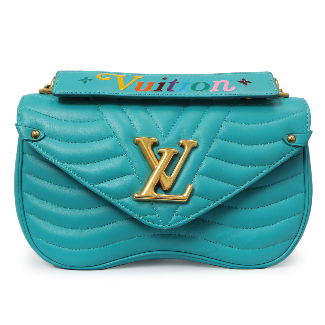 Louis Vuitton New Wave MM Crossbody Chain Bag - Malibu Green