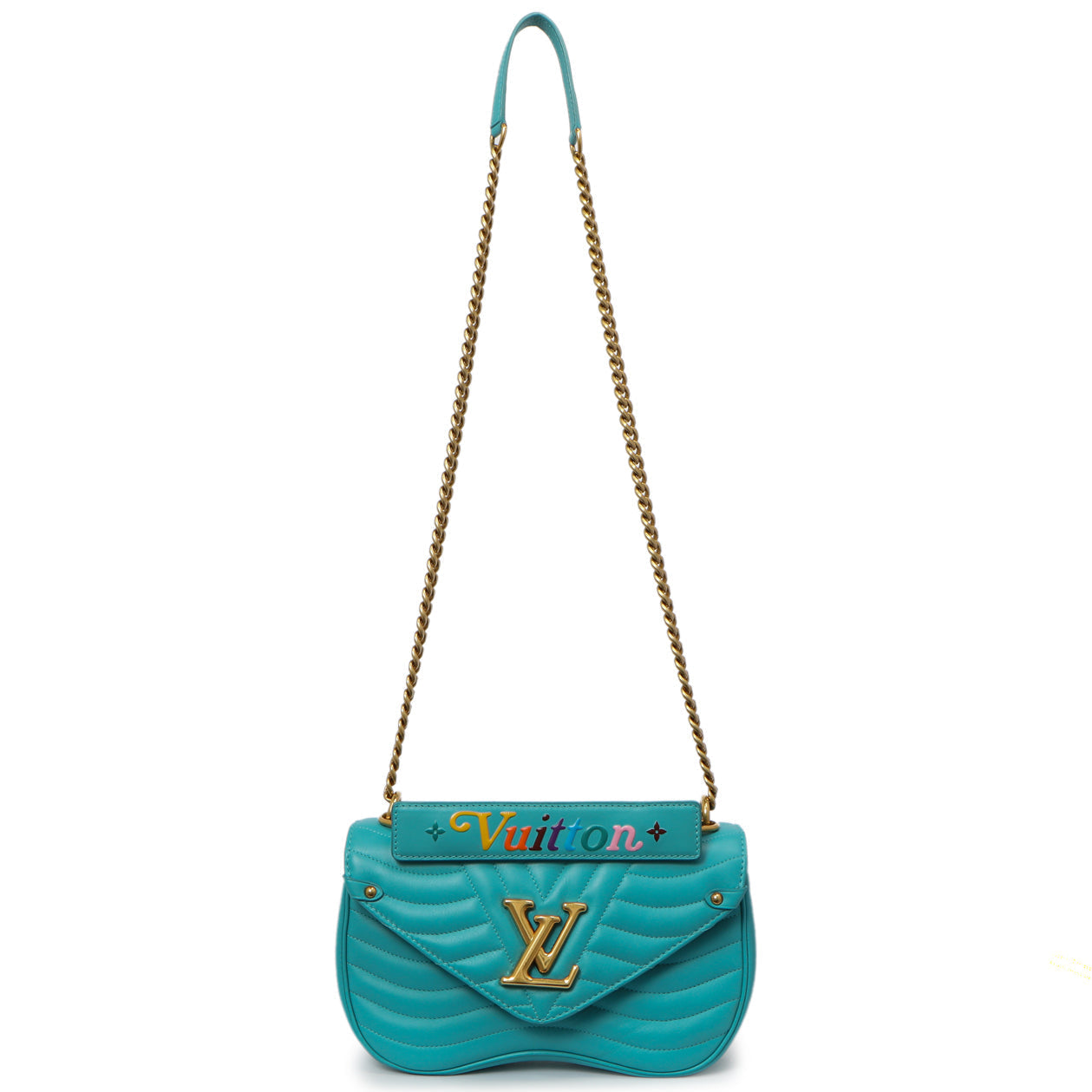 Louis Vuitton New Wave MM Crossbody Chain Bag - Malibu Green