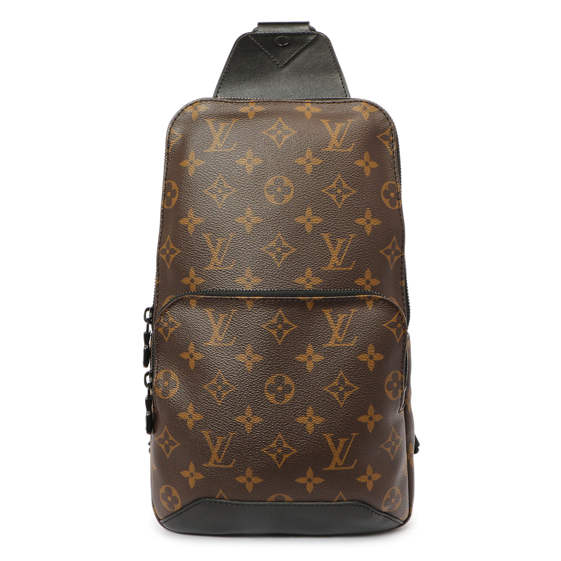 Louis Vuitton Macassar Monogram Canvas Avenue Slingbag Crossbody - Brown