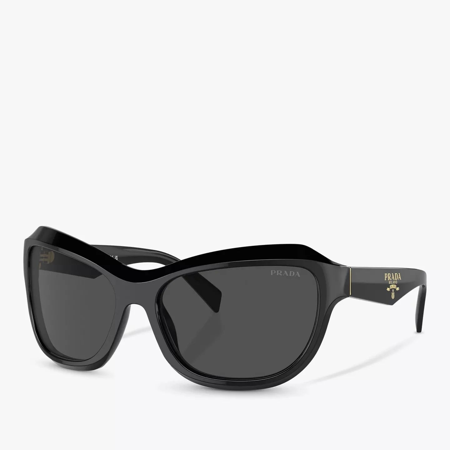 Prada PRA27-S Black Cats Eye Sunglasses