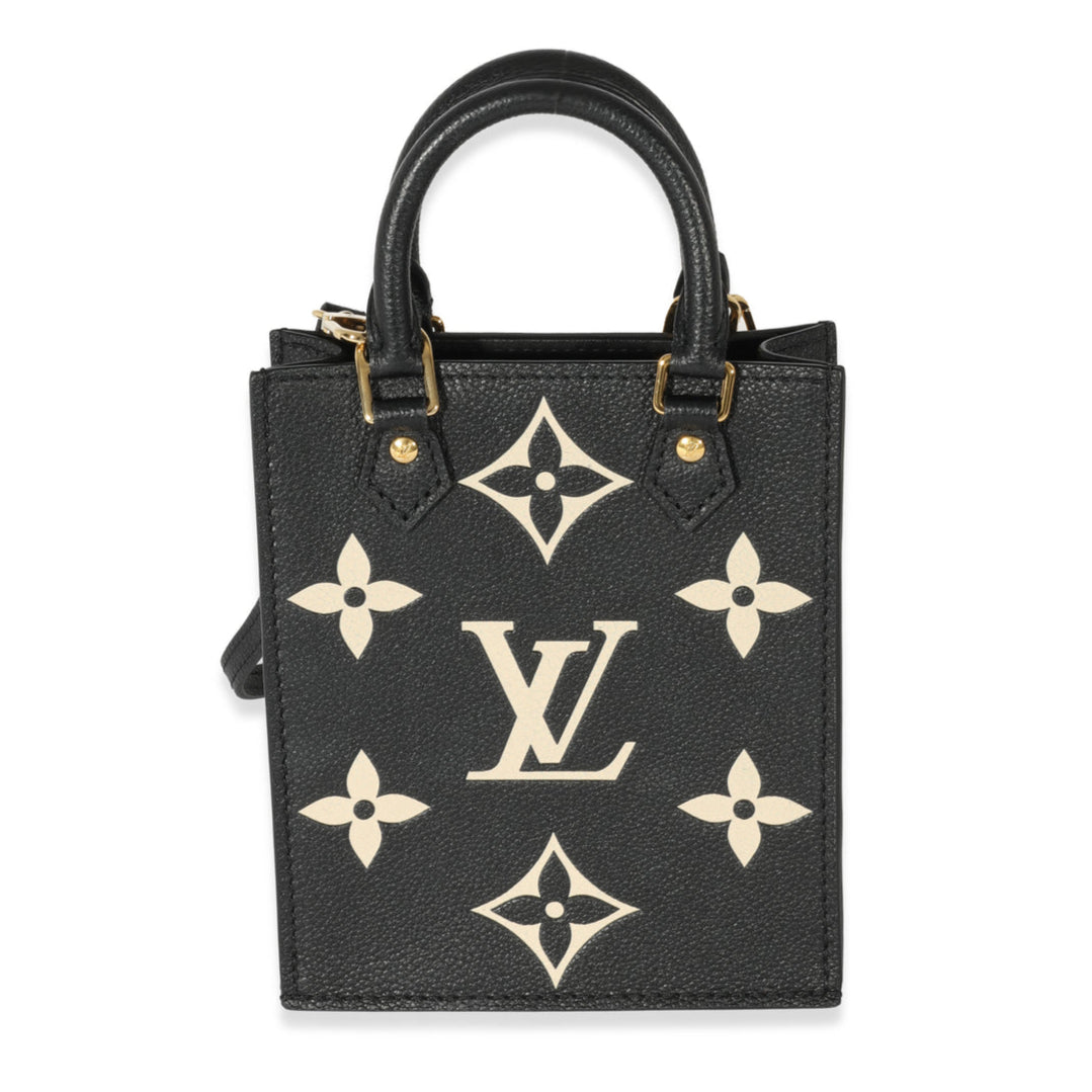Louis Vuitton Petit Sac Plat Crossbody Bag - Black