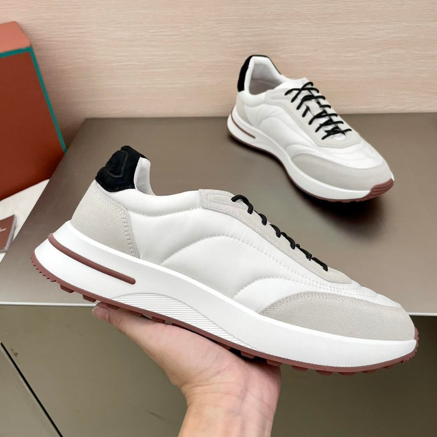 Loro Piana Week End Walk Microfibre Storm System® Sneakers - White (1000)