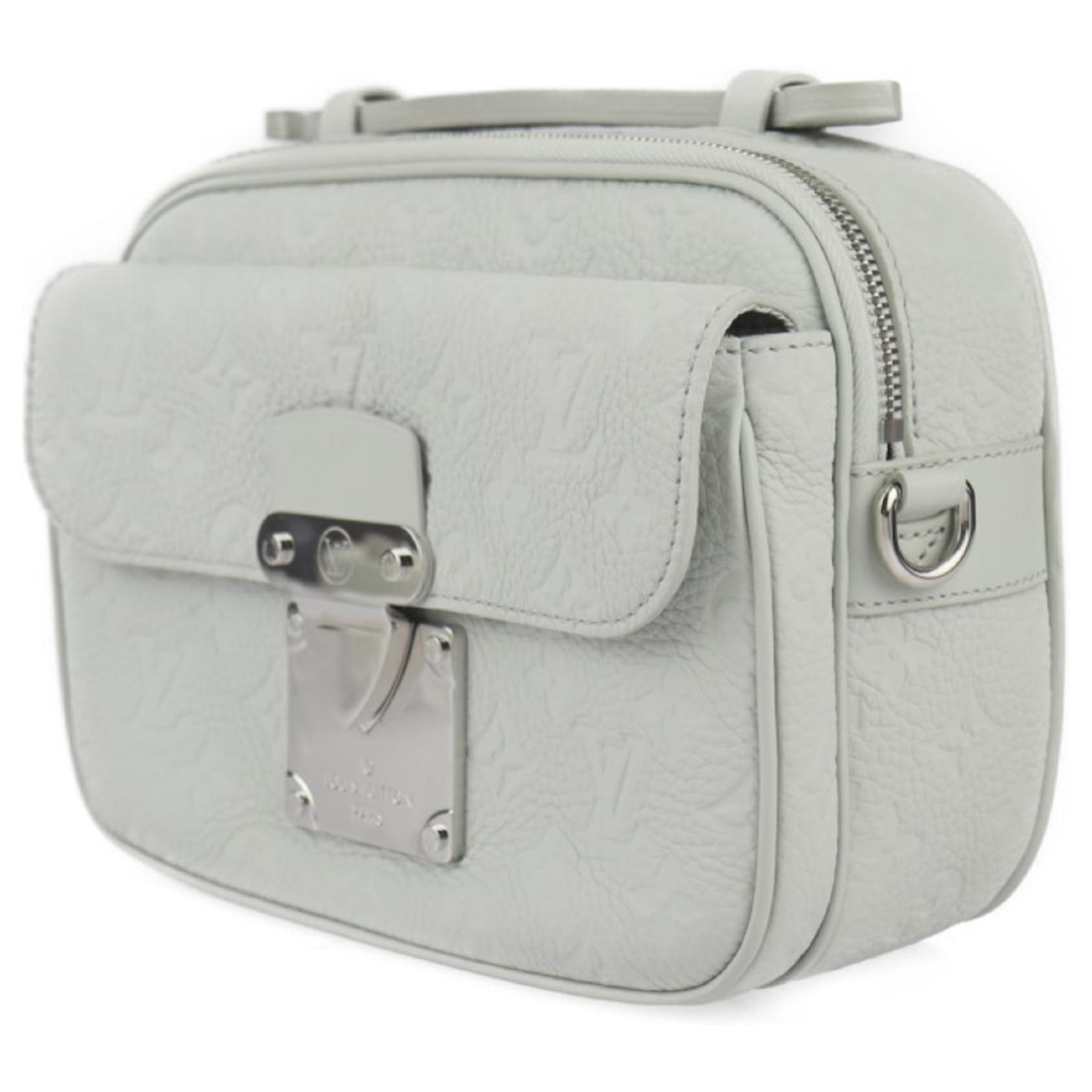 Louis Vuitton S Lock Messenger Shoulder Bag - Mineral Gray
