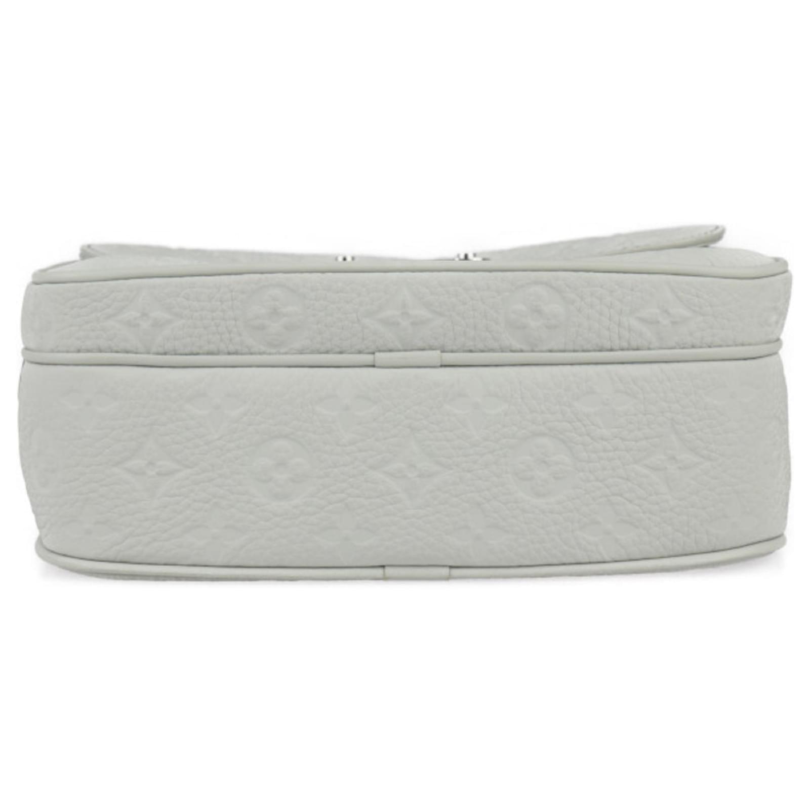 Louis Vuitton S Lock Messenger Shoulder Bag - Mineral Gray