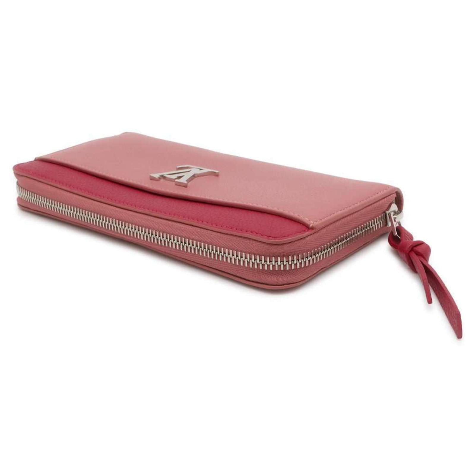 Louis Vuitton Zippy Lock Me Long Wallet - Pink