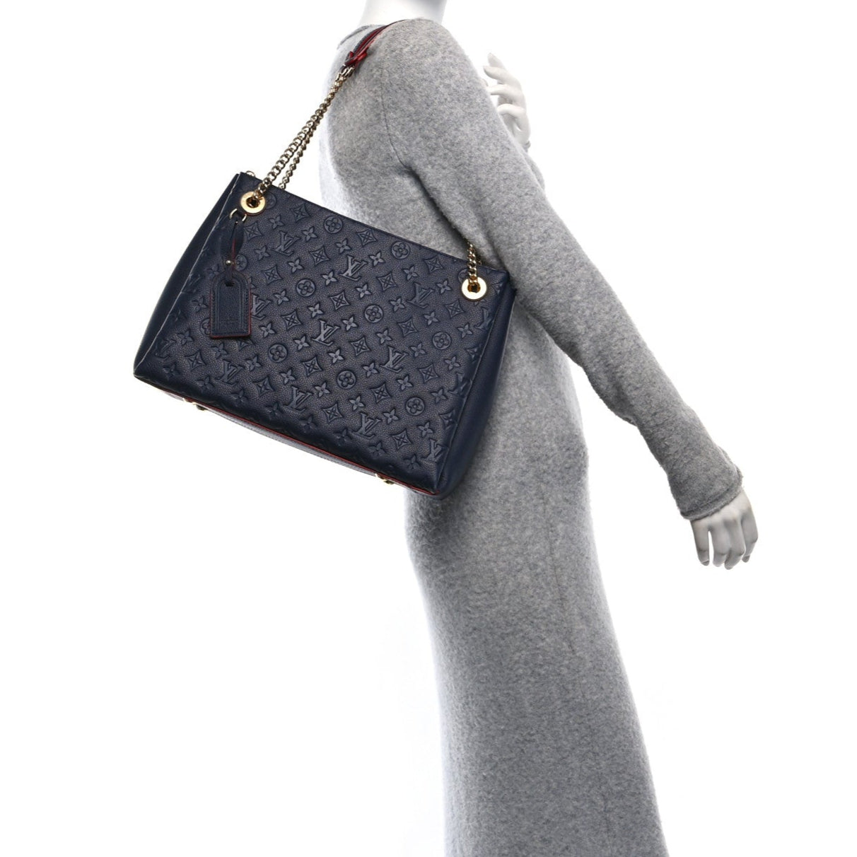 Louis Vuitton Empreinte Surene MM Handbag - Marine Rouge