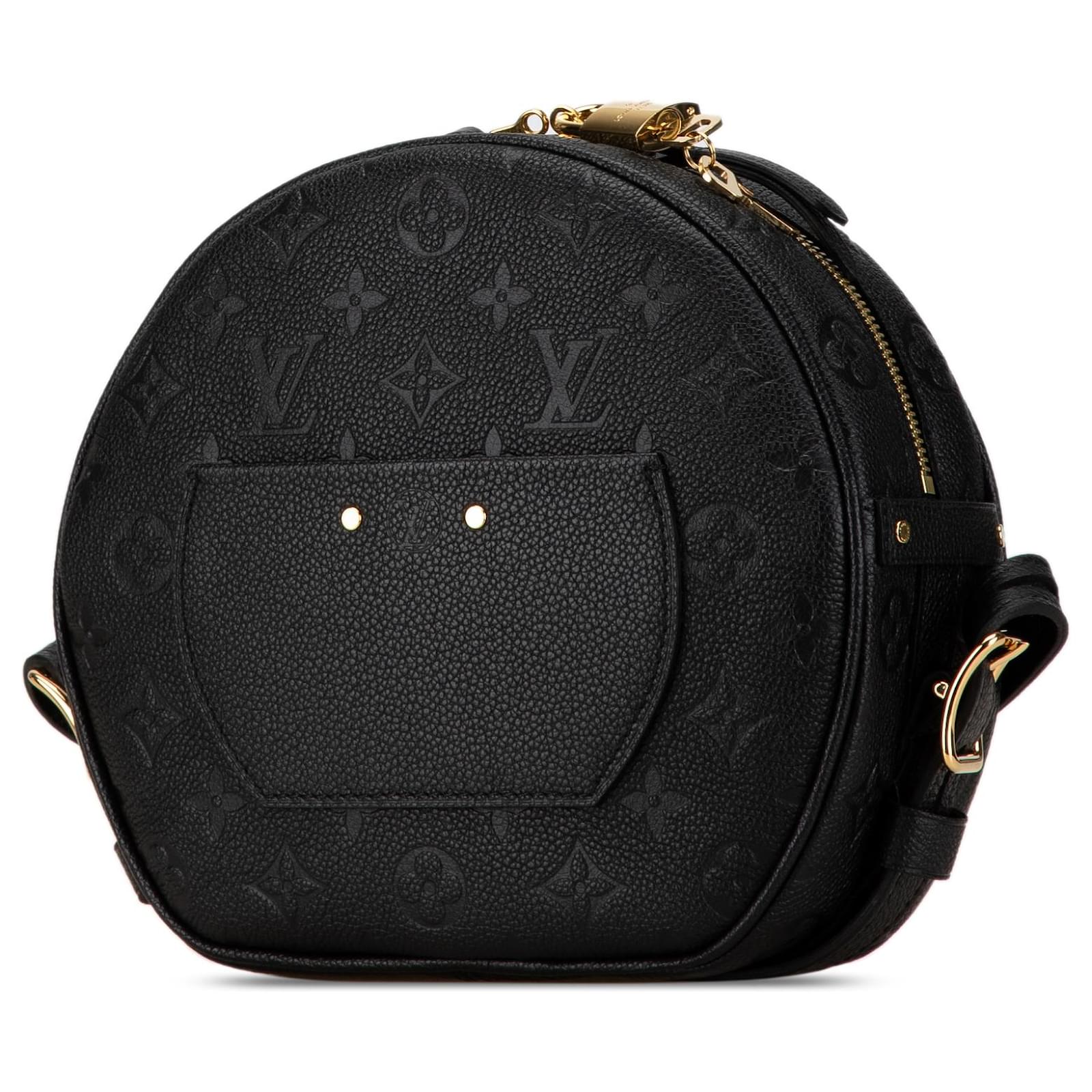 Louis Vuitton Empreinte Petite Boite Chapeau Shoulder Bag - Black