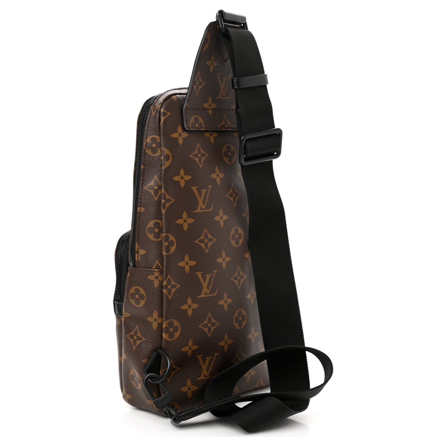 Louis Vuitton Macassar Monogram Canvas Avenue Slingbag Crossbody - Brown