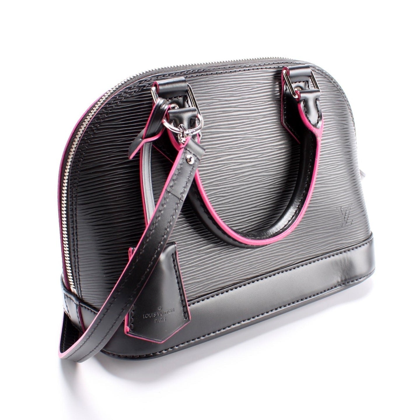 Louis Vuitton Epi Alma BB Handbag - Black